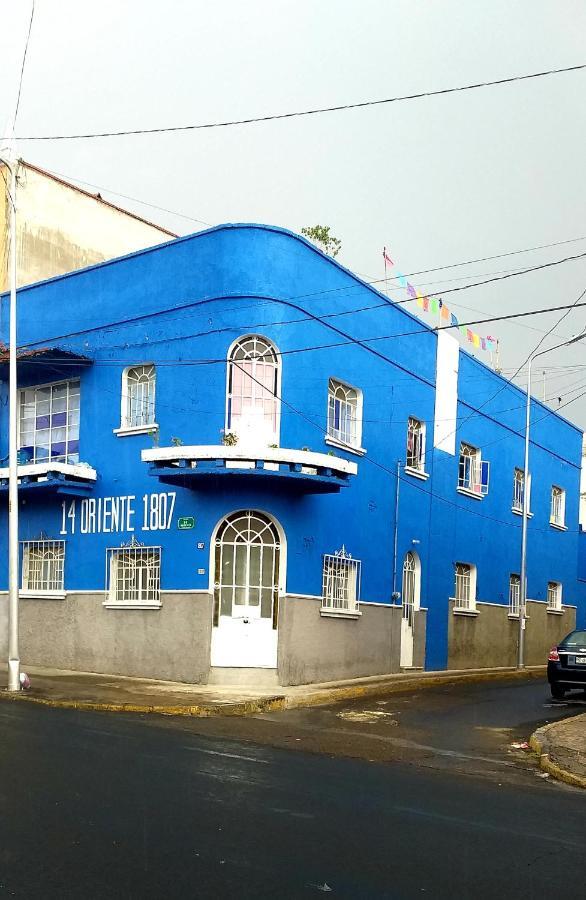 Hostal Azul Puebla Barrio El Alto Экстерьер фото