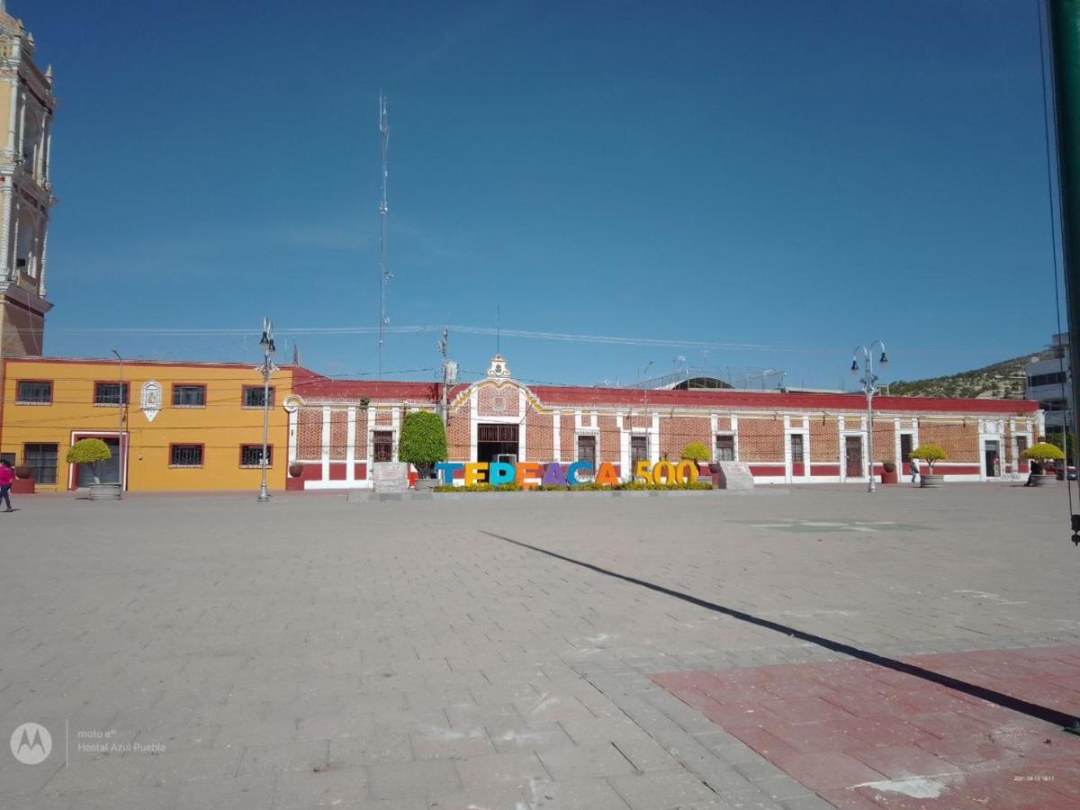 Hostal Azul Puebla Barrio El Alto Экстерьер фото