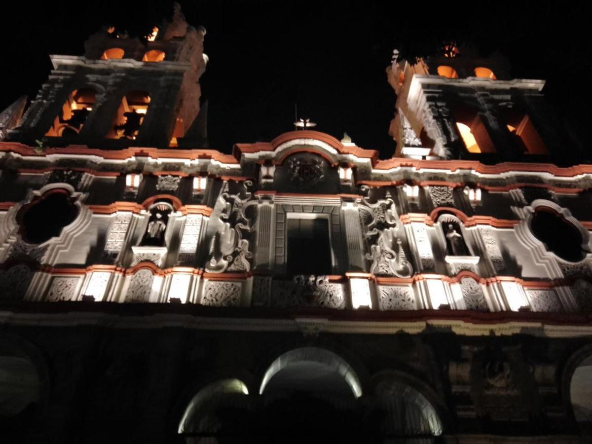 Hostal Azul Puebla Barrio El Alto Экстерьер фото