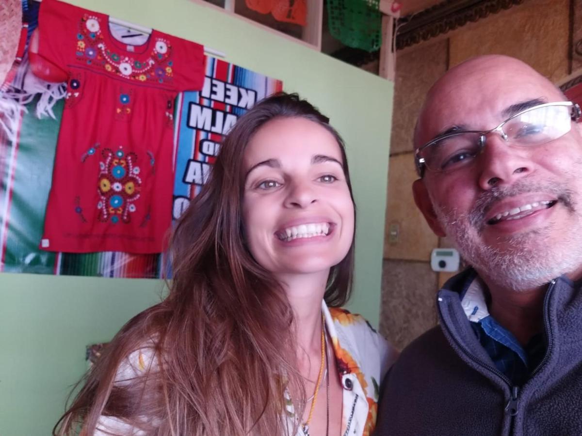 Hostal Azul Puebla Barrio El Alto Экстерьер фото