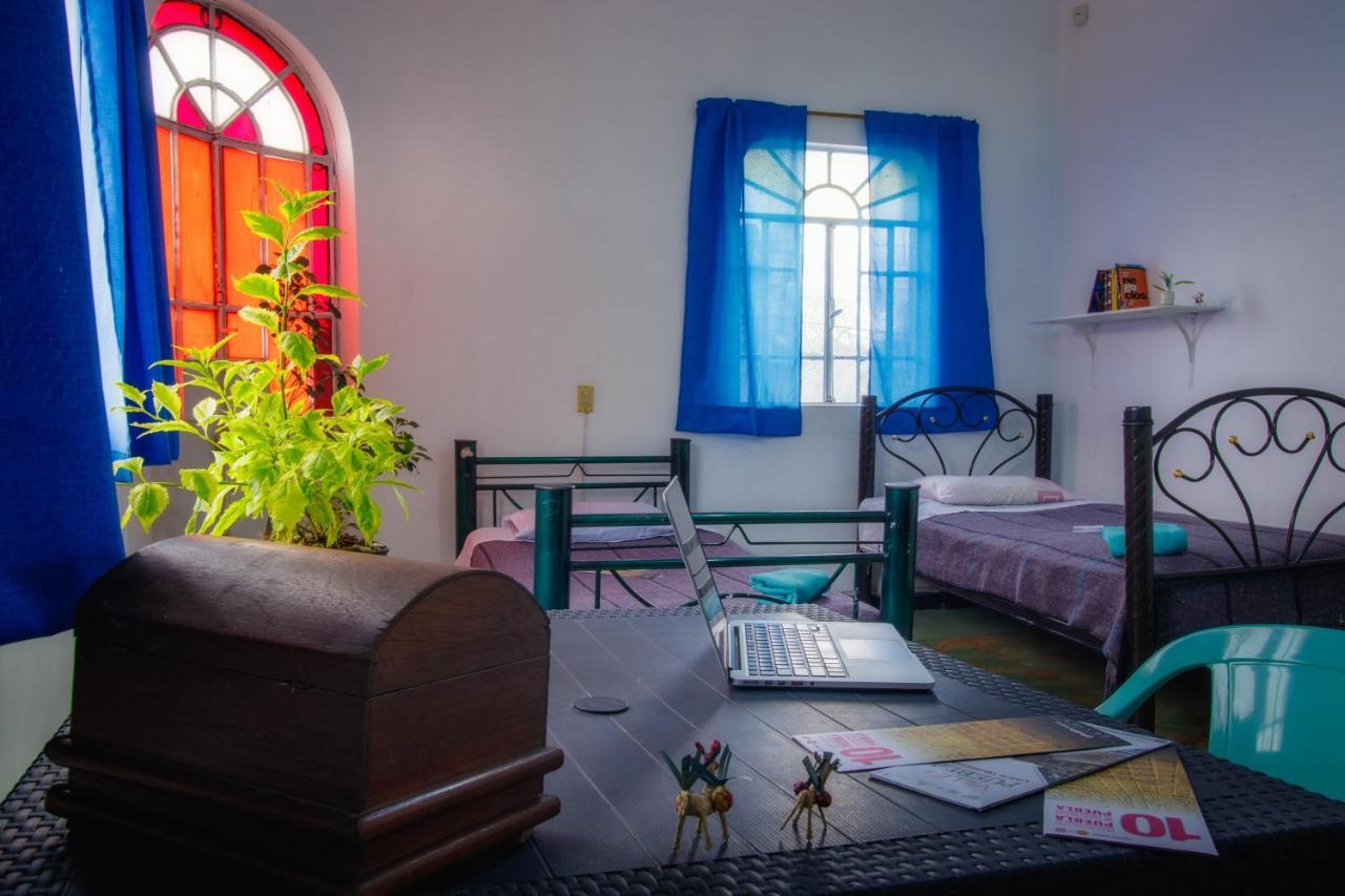 Hostal Azul Puebla Barrio El Alto Экстерьер фото